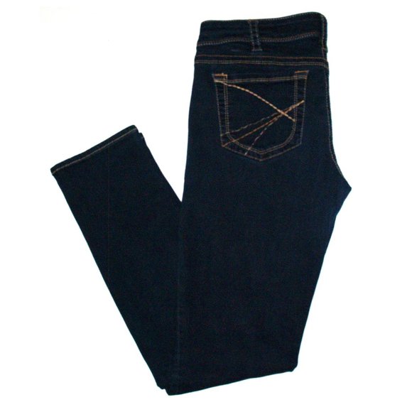 Silver Jeans - AIKO LOW-RISE SKINNY - DARK BLUE DENIM - SST439 - 34X29 - Picture 8 of 11